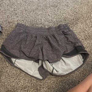 lululemon athletica Charcoal Athletic Shorts